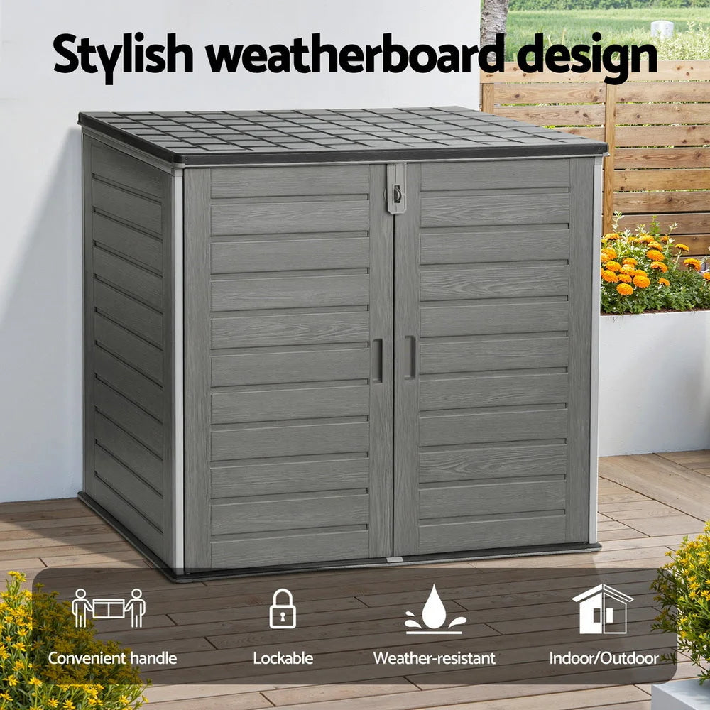 Gardeon Outdoor Storage Box 1170L Container Lockable