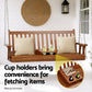 Gardeon Porch Outdoor Swing Chair Patio Furniture Wooden