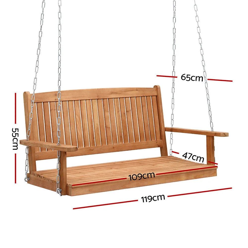 Gardeon Porch Swing Chair With Chain Outdoor Furniture