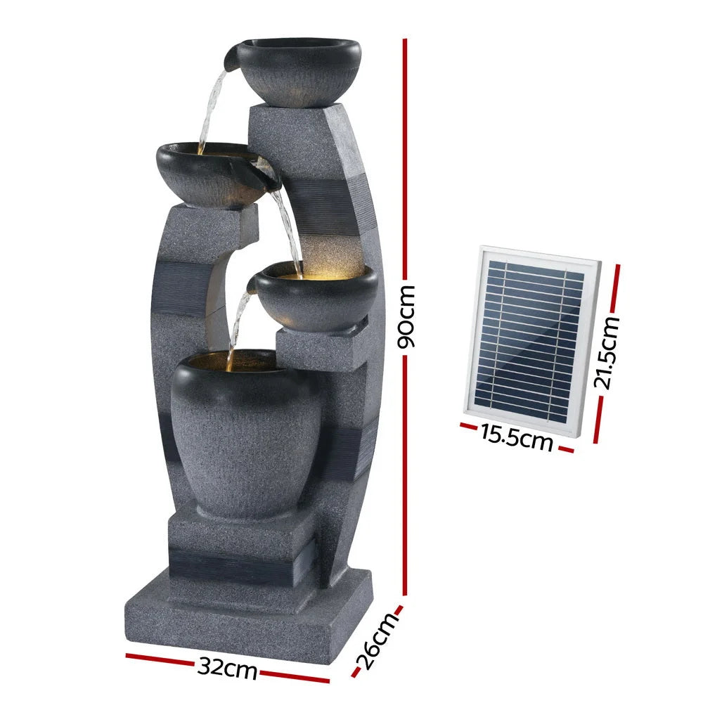 Gardeon Solar Fountain Water Feature Outdoor Fountain