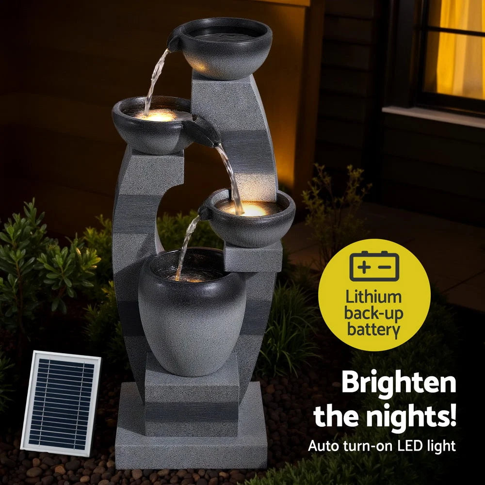 Gardeon Solar Fountain Water Feature Outdoor Fountain