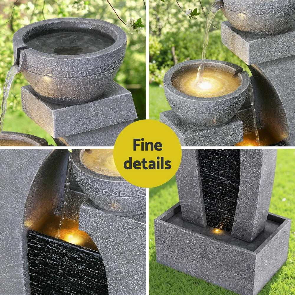 Gardeon Solar Fountain Water Feature Outdoor Fountain