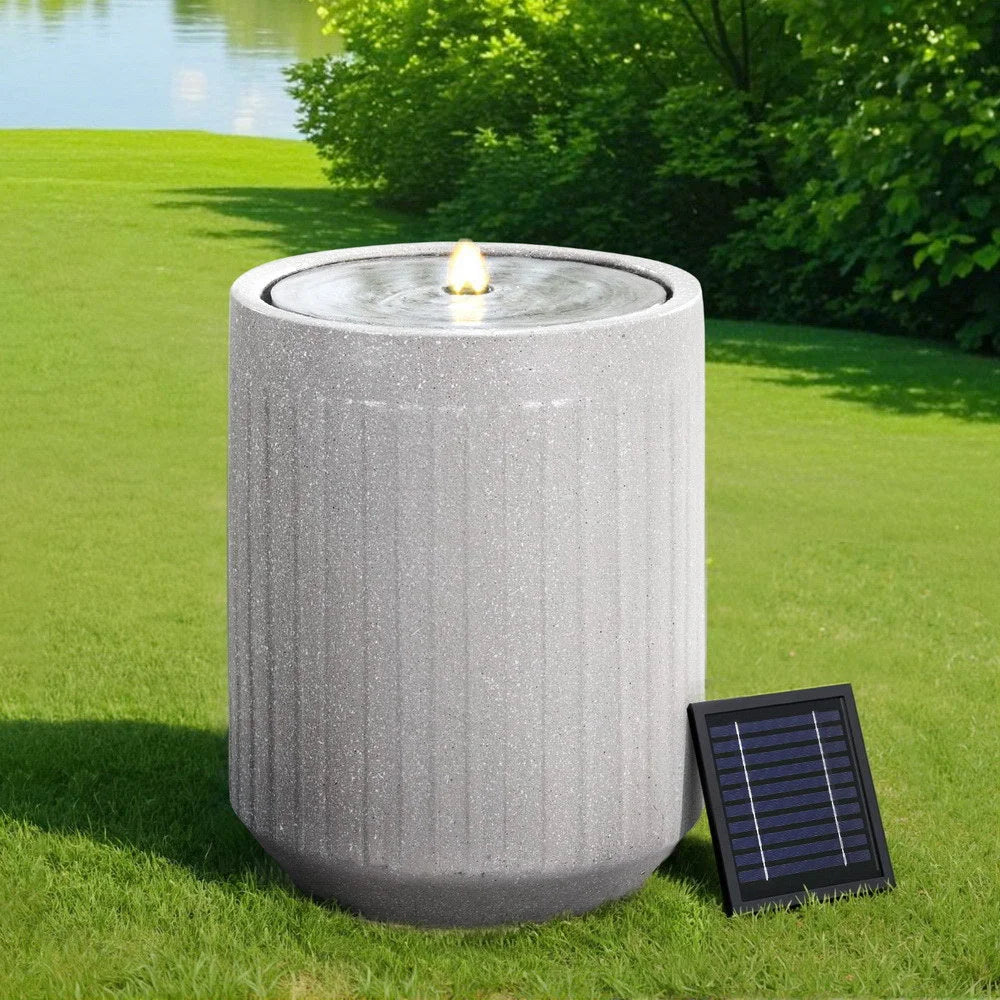 Gardeon Solar Fountain Water Feature Outdoor Fountain LED