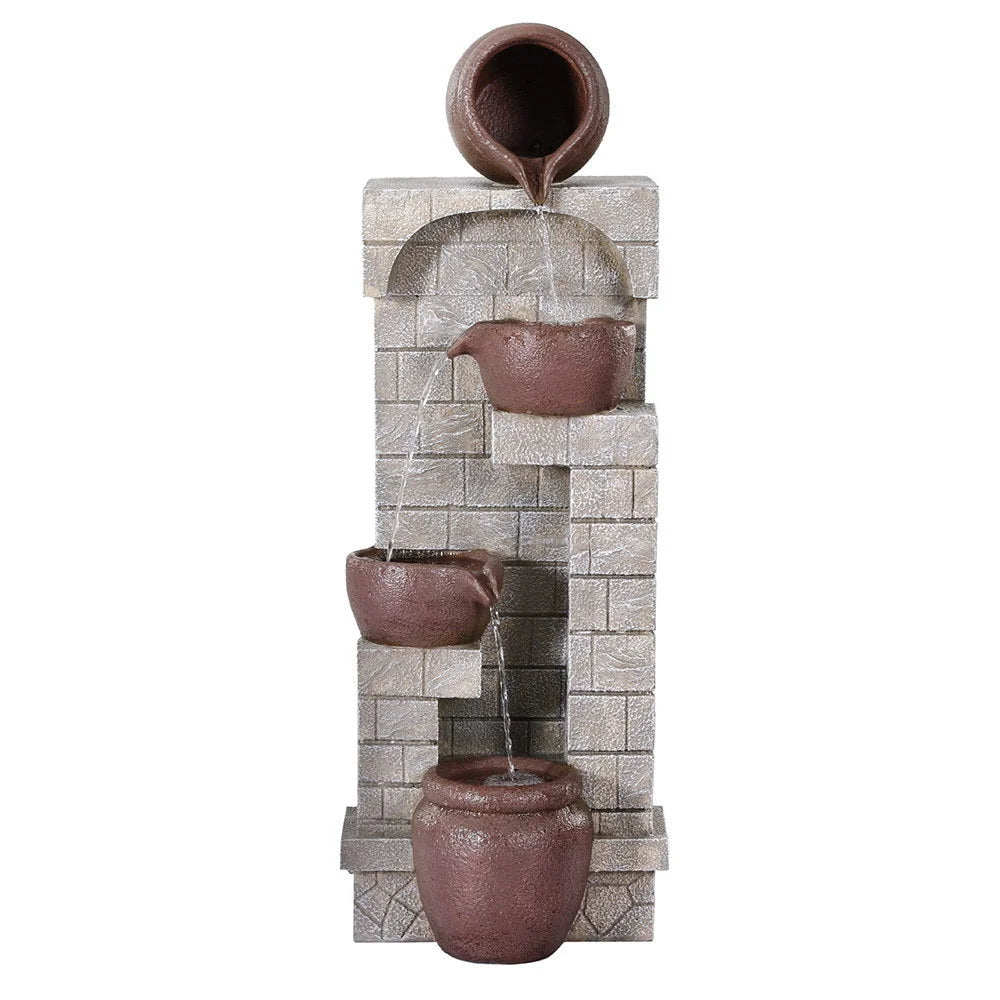 Gardeon Solar Fountain Water Feature Pot Outdoor Indoor