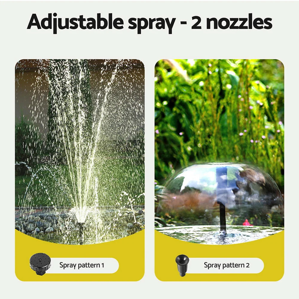 Gardeon Solar Pond Pump Submersible Water Fountain Kit