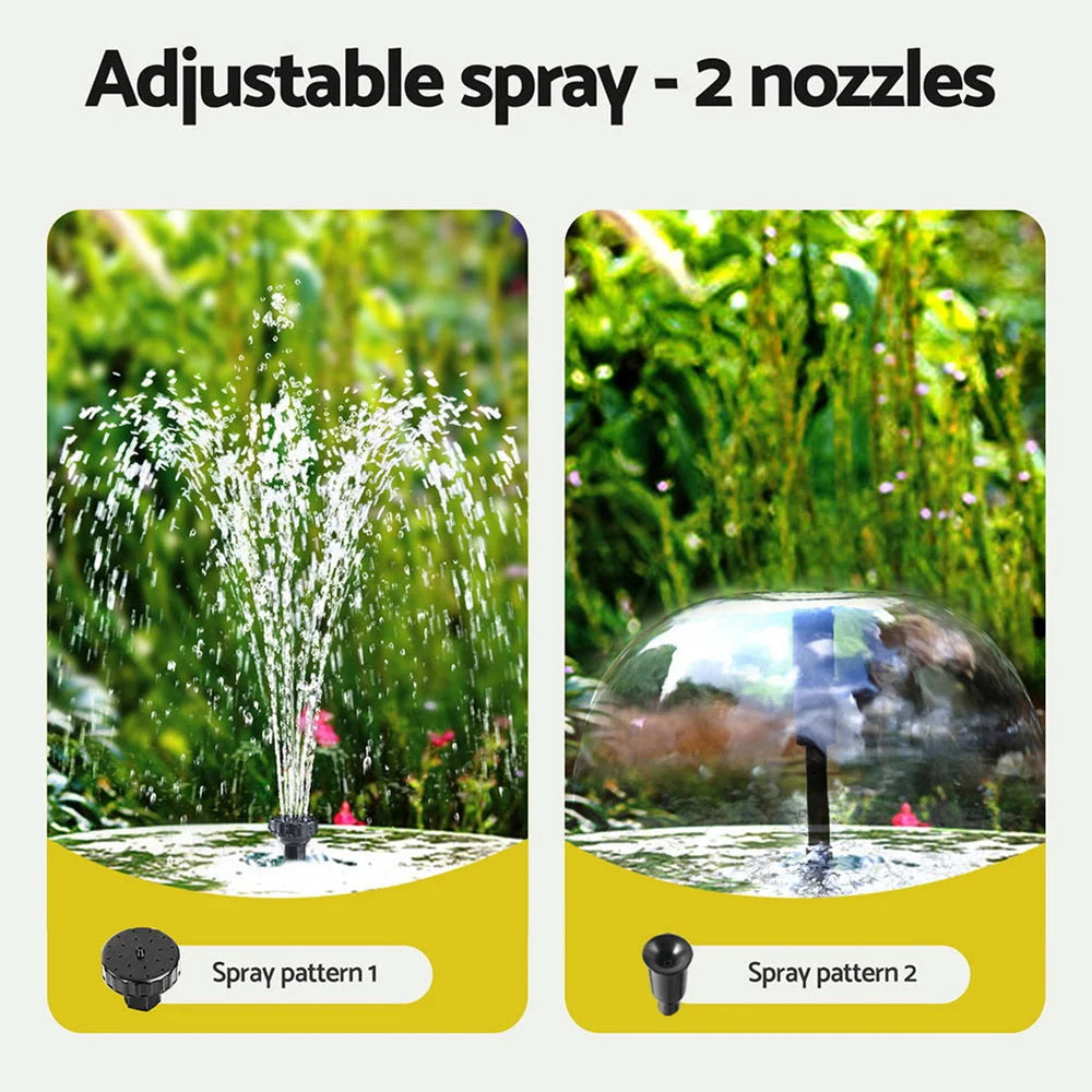 Gardeon Solar Submersible Water Pond Fountain Pump