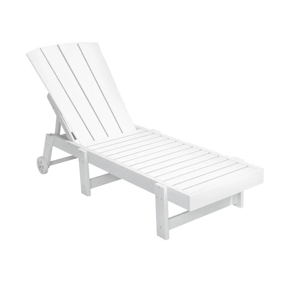 Gardeon Sun Lounge Beach Chair HDPE Adirondack Lounger