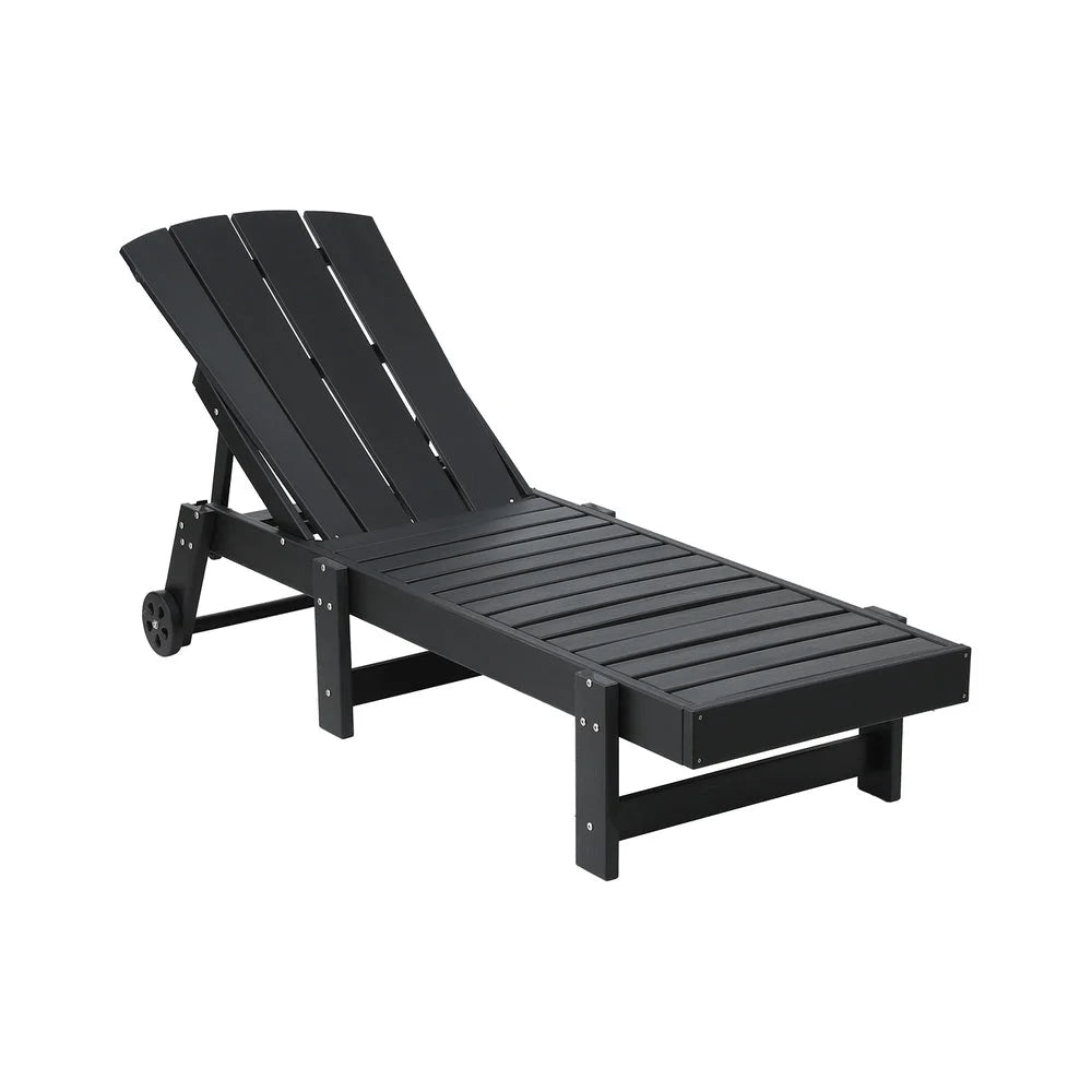 Gardeon Sun Lounge Beach Chair HDPE Adirondack Lounger