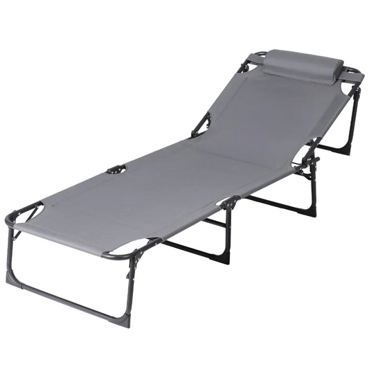 Gardeon Sun Lounger Folding Lounge Beach Chair Patio