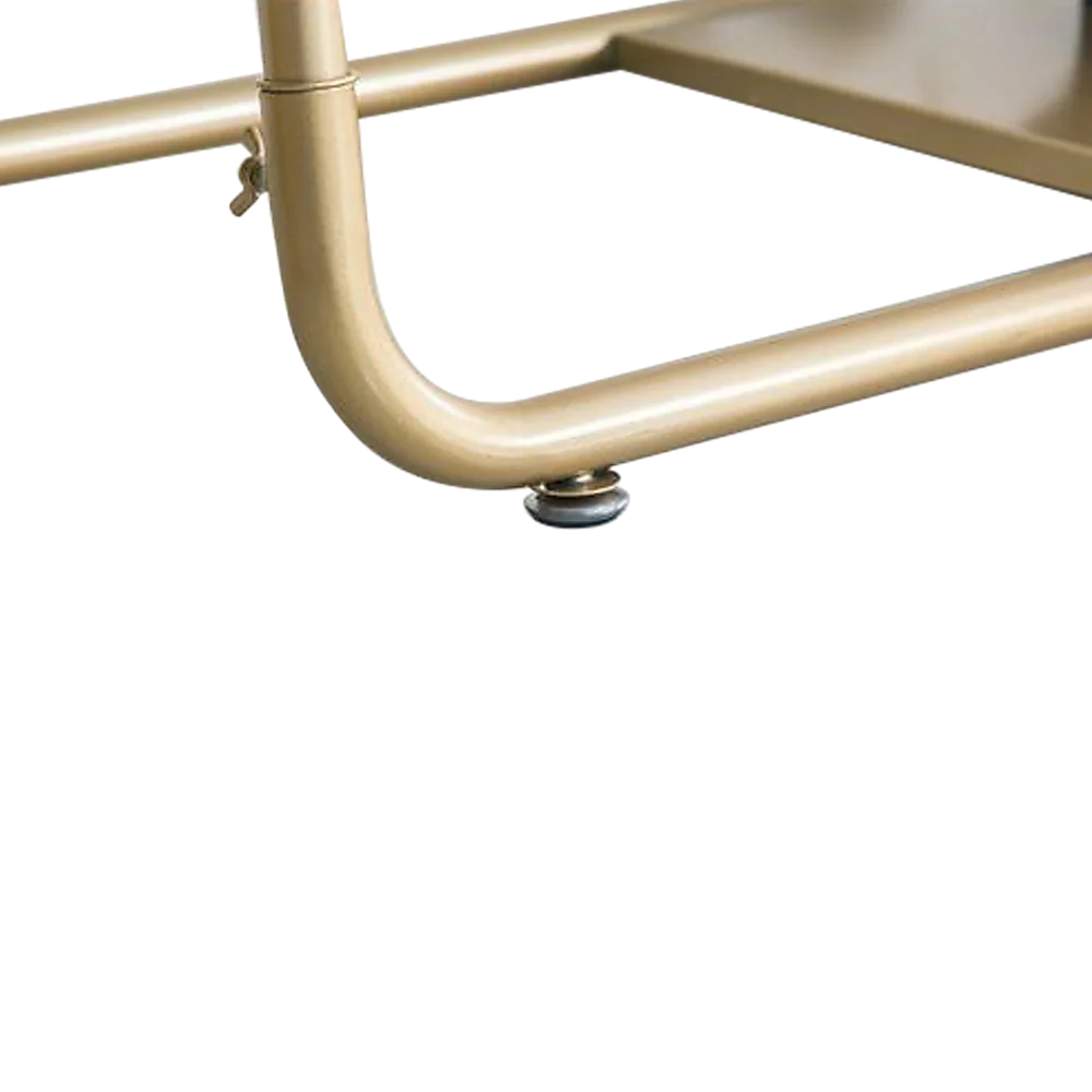 Garment Display Rack Gold Clothing Retail Shop Commercial