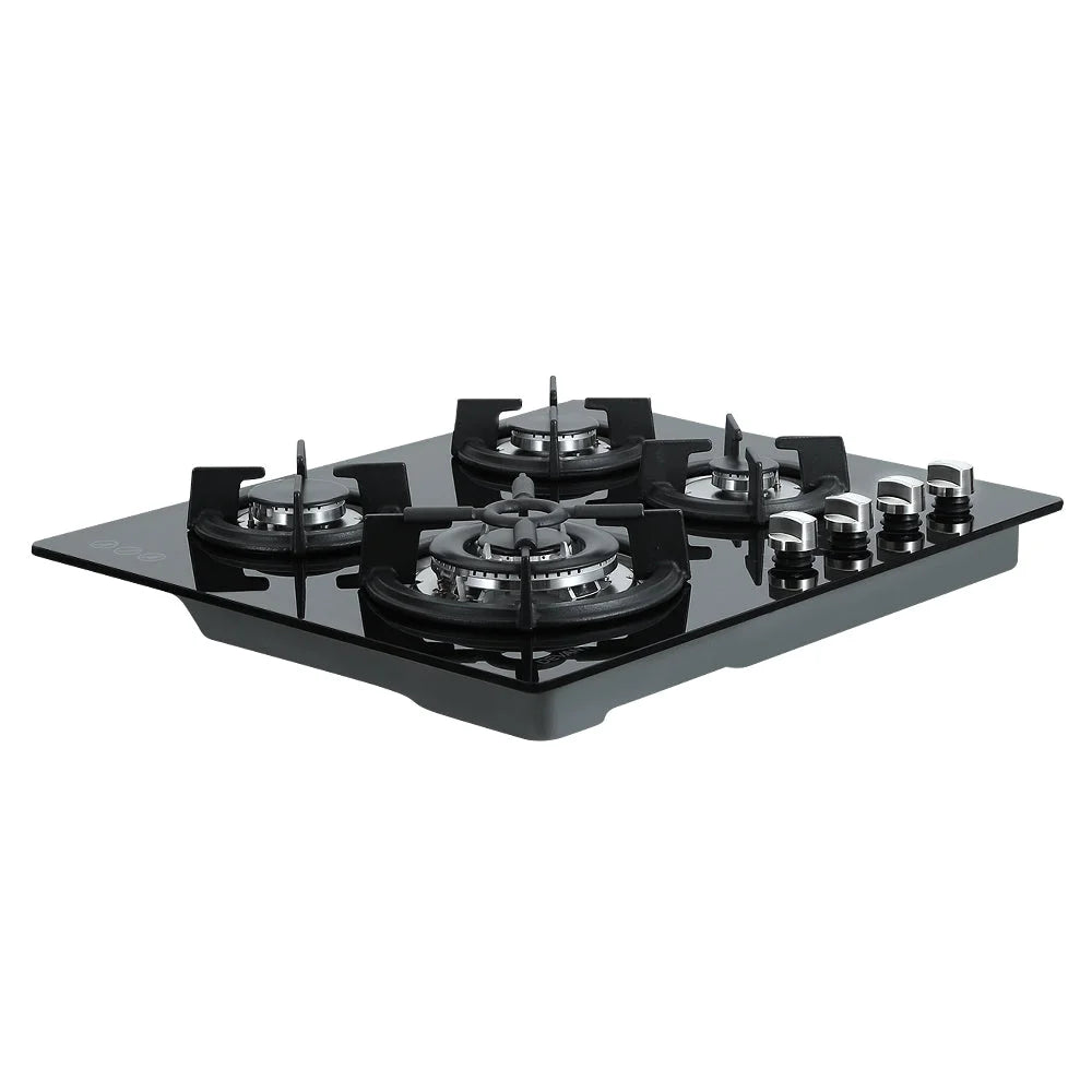 Gas Cooktop 60cm 4 Burner Ceramic Glass Cook Top Stove Hob