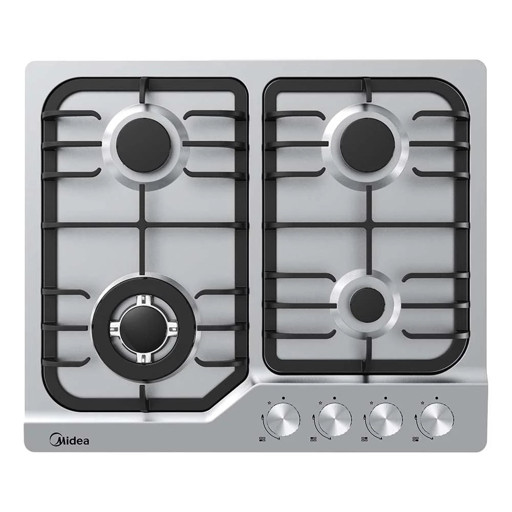 Gas Cooktop 60cm Stainless Steel 4 Burners - Appliances >