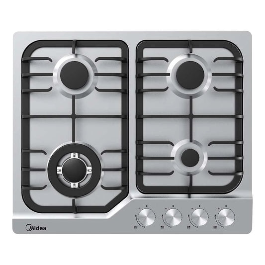 Gas Cooktop 60cm Stainless Steel 4 Burners - Appliances >