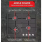 Gas Glass Cooktop 60cm Black - Appliances > Kitchen