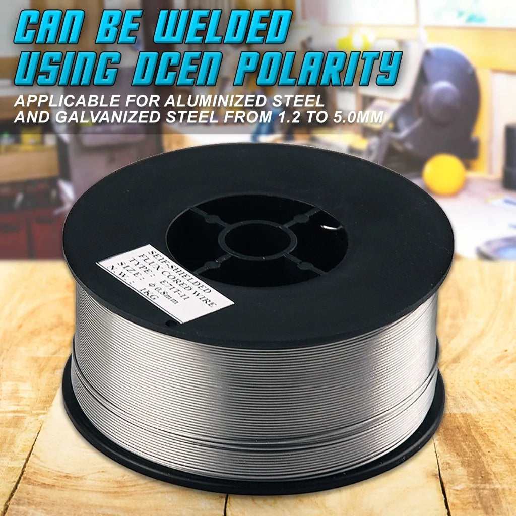 Gasless MIG Welding Wire 2 Pack E71T-11 Flux Cored 0.8mm