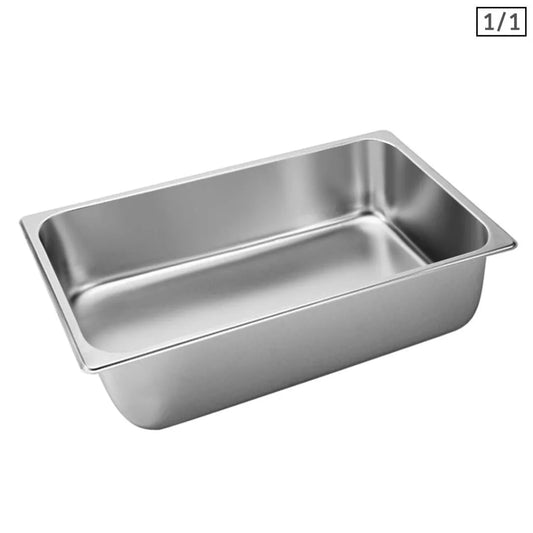 Gastronorm GN Pan Premium Full Size 1/1 GN 15cm Deep Stainless Steel Tray