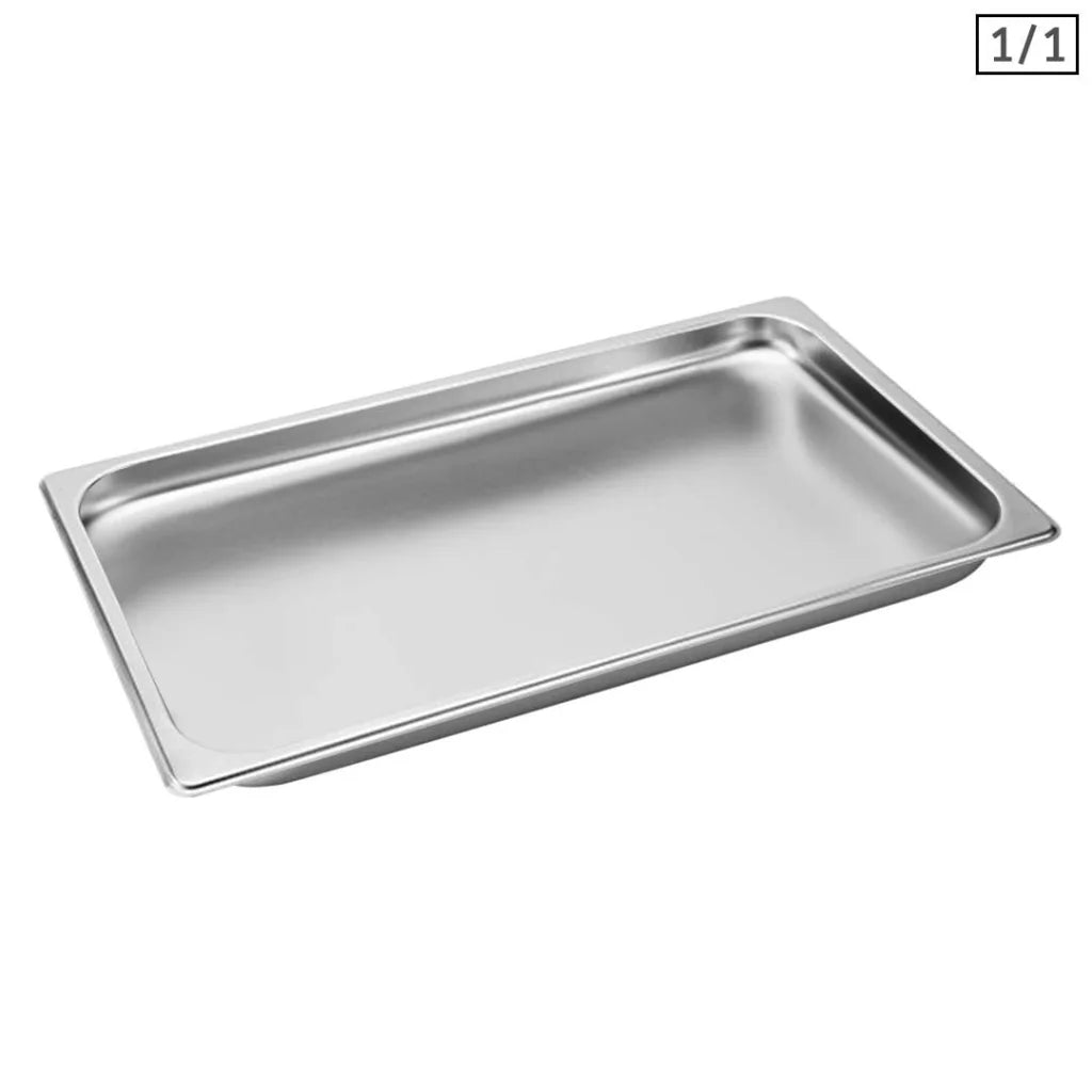 Gastronorm GN Pan Premium Full Size 1/1 GN 2cm Deep Stainless Steel Tray