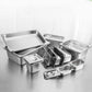 Gastronorm GN Pan Premium Full Size 1/2 GN 15cm Deep Stainless Steel with Lid