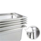Gastronorm GN Pan Premium Full Size 1/2 GN 15cm Deep Stainless Steel with Lid