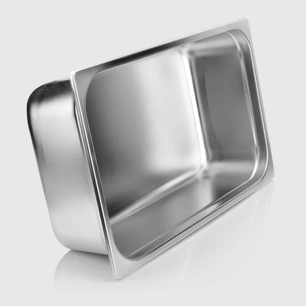 Gastronorm GN Pan Premium Set of 2 Full Size 1/1 GN 15cm Deep Stainless Steel Tray