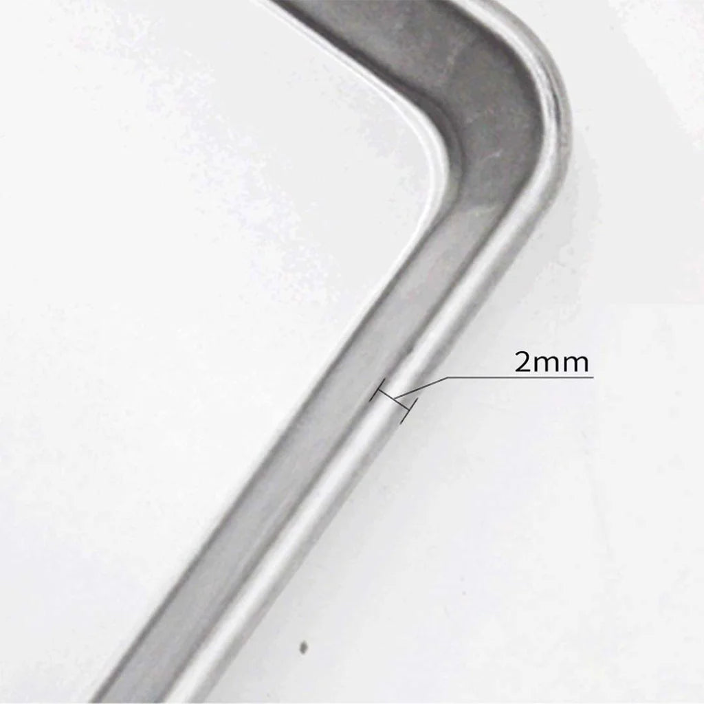 Gastronorm Trolley 15 Tier Stainless Steel with 60405cm Aluminum Baking Pan Cooking Tray for Bakers