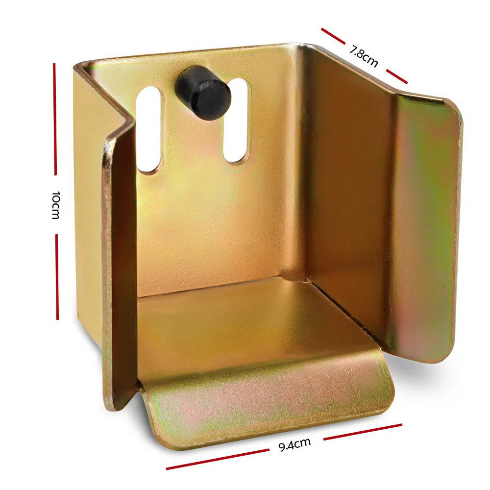 Gate opener roller with guide track stopper sliding hardware