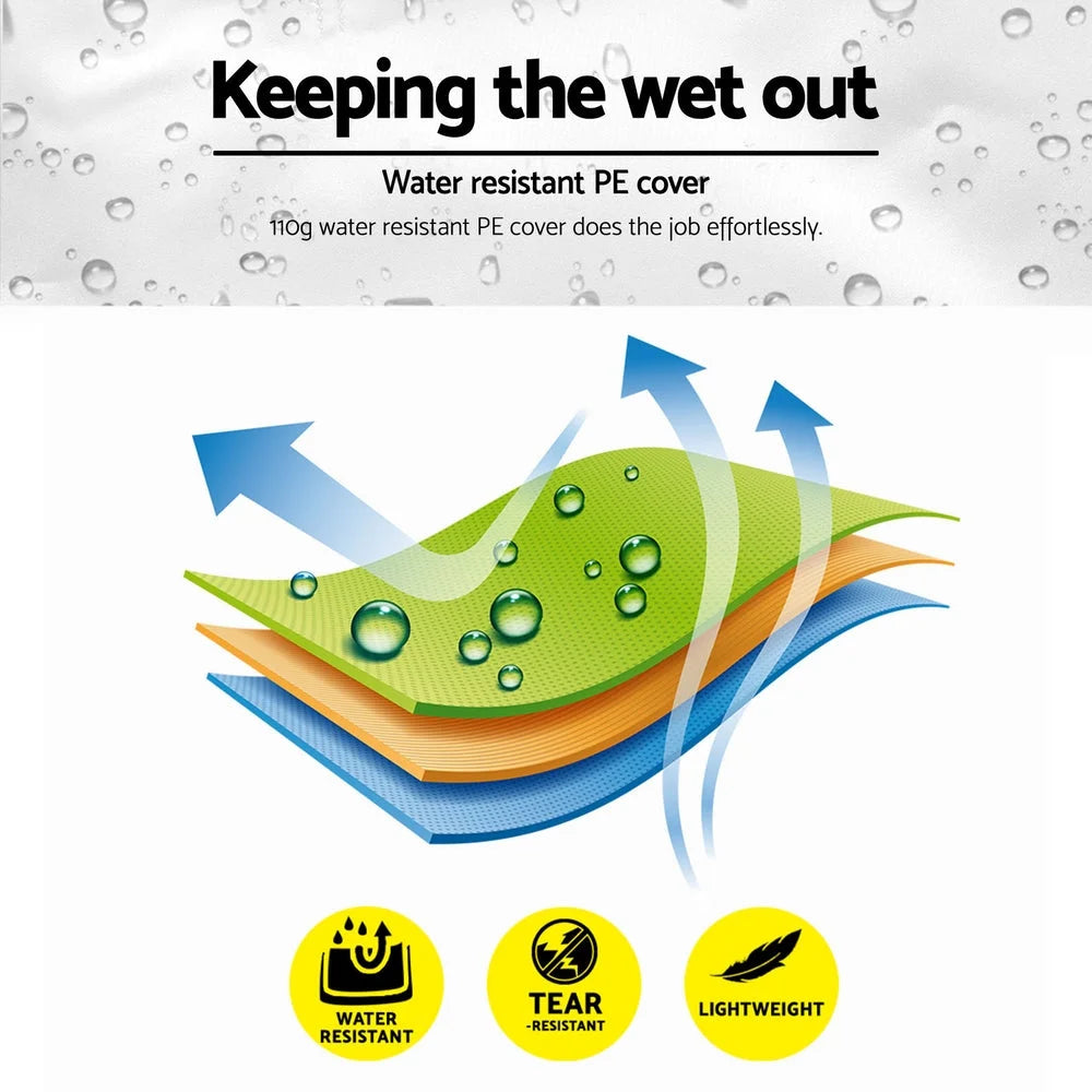 Gazebo 3x3m Marquee Outdoor Wedding Party Event Tent - Iron