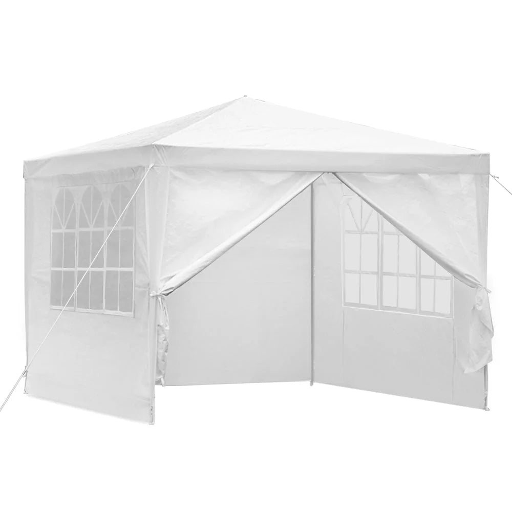 Gazebo 3x3m Marquee Wedding Party Tent Outdoor Camping Side