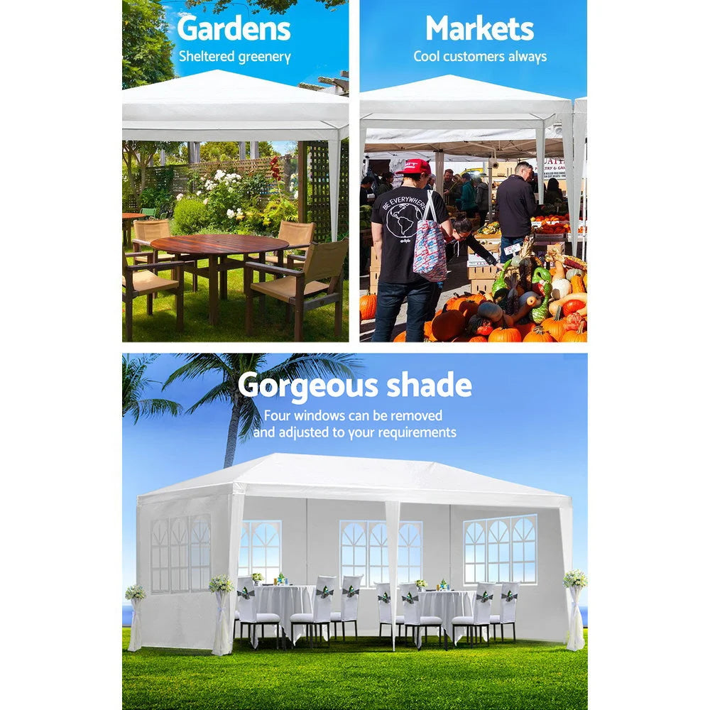 Gazebo 3x6 Outdoor Marquee Side Wall Party Wedding Tent