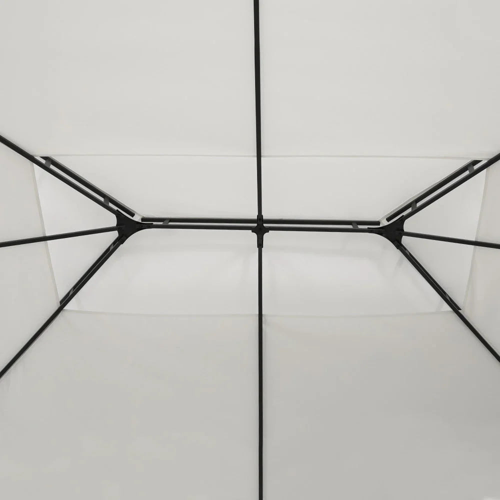 Gazebo with marquee outdoor wedding party