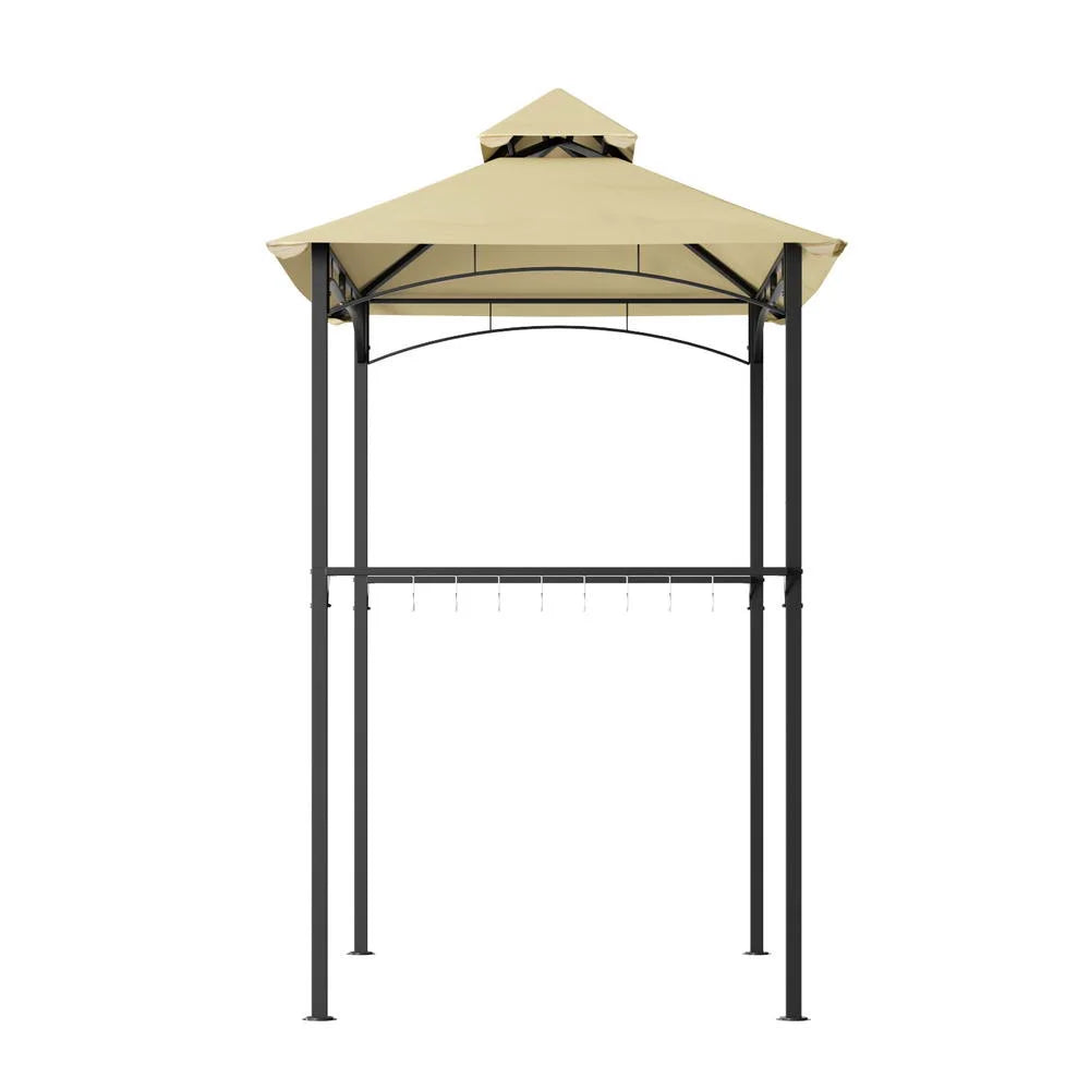 Gazebo Outdoor Patio Marquee BBQ Grill Shelter with Garden
