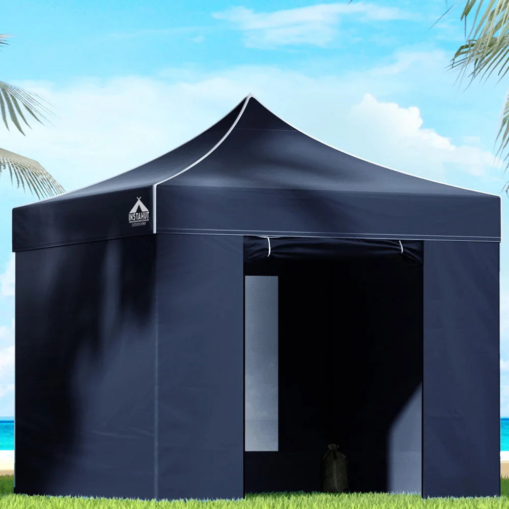 Gazebo Pop Up Marquee 3x3M Folding Tent Gazebo Camping 500D