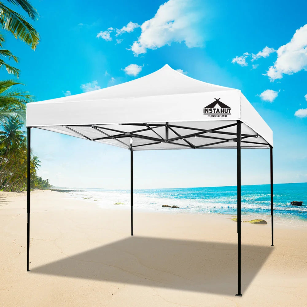 Gazebo Pop Up Marquee 3x3m Outdoor Tent Folding Wedding