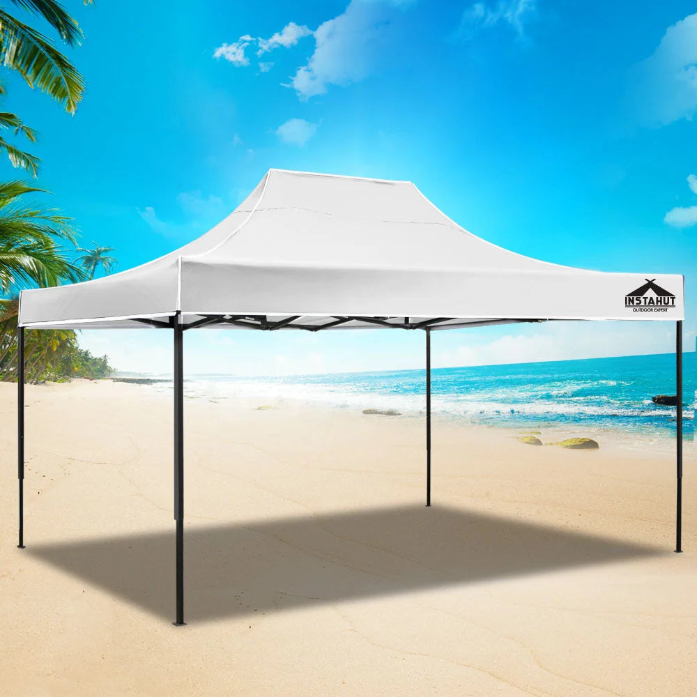 Gazebo Pop Up Marquee 3x4.5M Folding Tent 500D Oxford