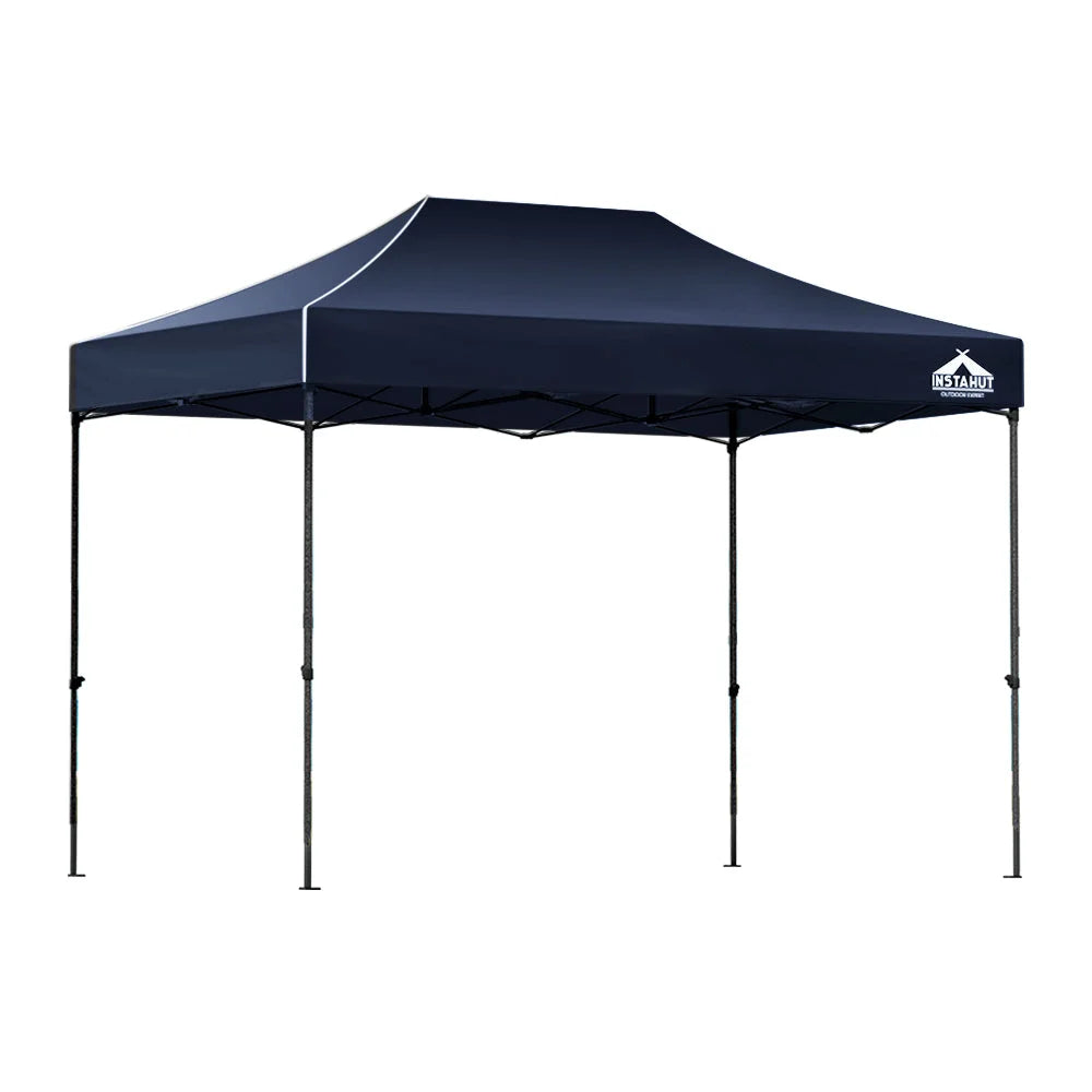 Navy 3x4 gazebo with tabletop context and item shape