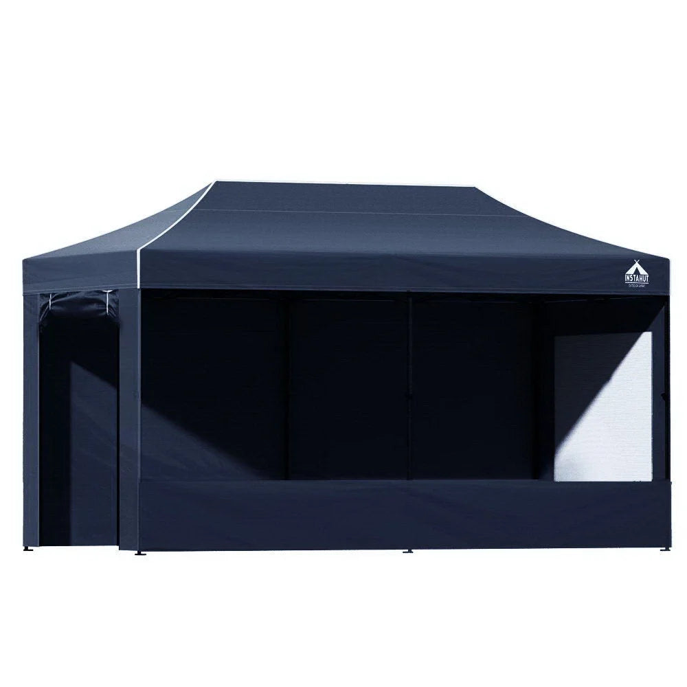 Gazebo Pop Up Marquee 3x6M Folding Tent Gazebo Camping 500D