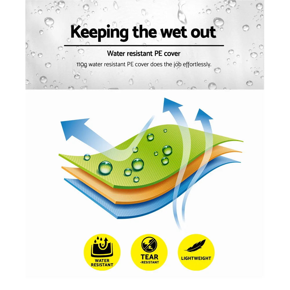 Gazebo Pop-Up Marquee 3x6M Wedding Party Outdoor Camping