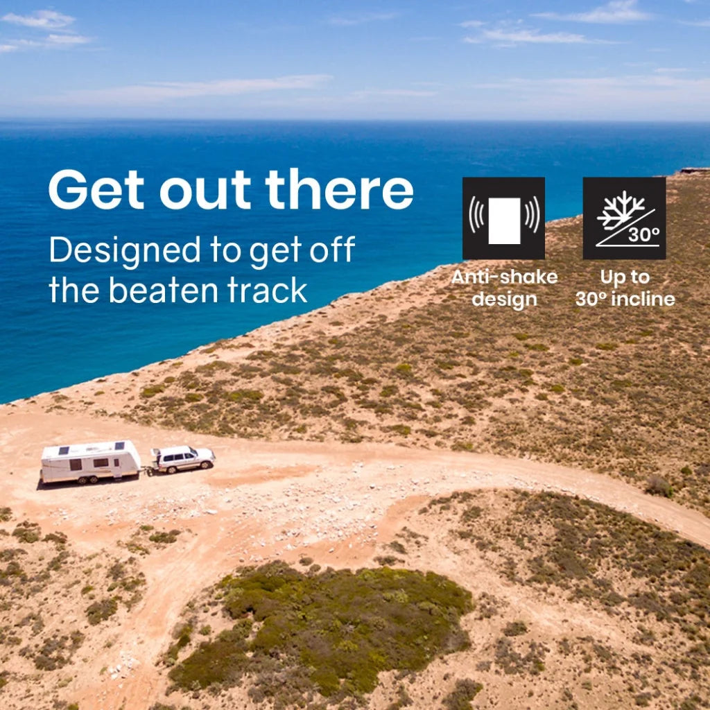 GECKO 125L Portable Upright Fridge 12V/24V for Motorhome