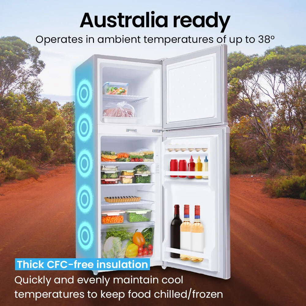 GECKO 142L Upright Portable Fridge / Freezer 12V/24V