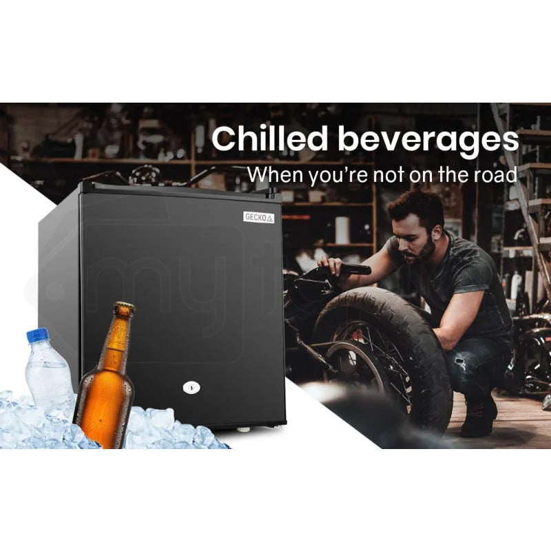 GECKO 57L Portable Camping Bar Fridge with Freezer 12V/24V
