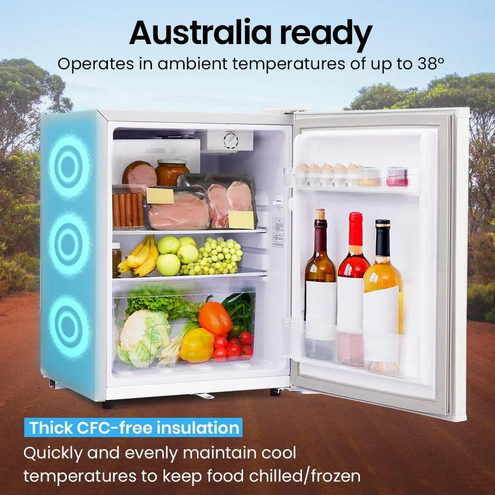 GECKO 70L Portable Bar Fridge and Freezer 12V/24V