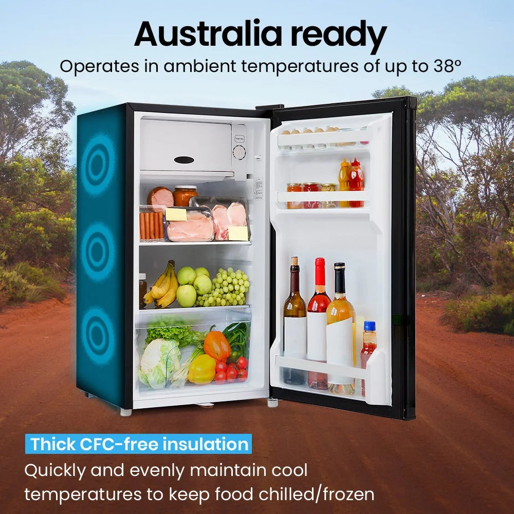 GECKO 95L Portable Upright Fridge and Freezer 12V/24V