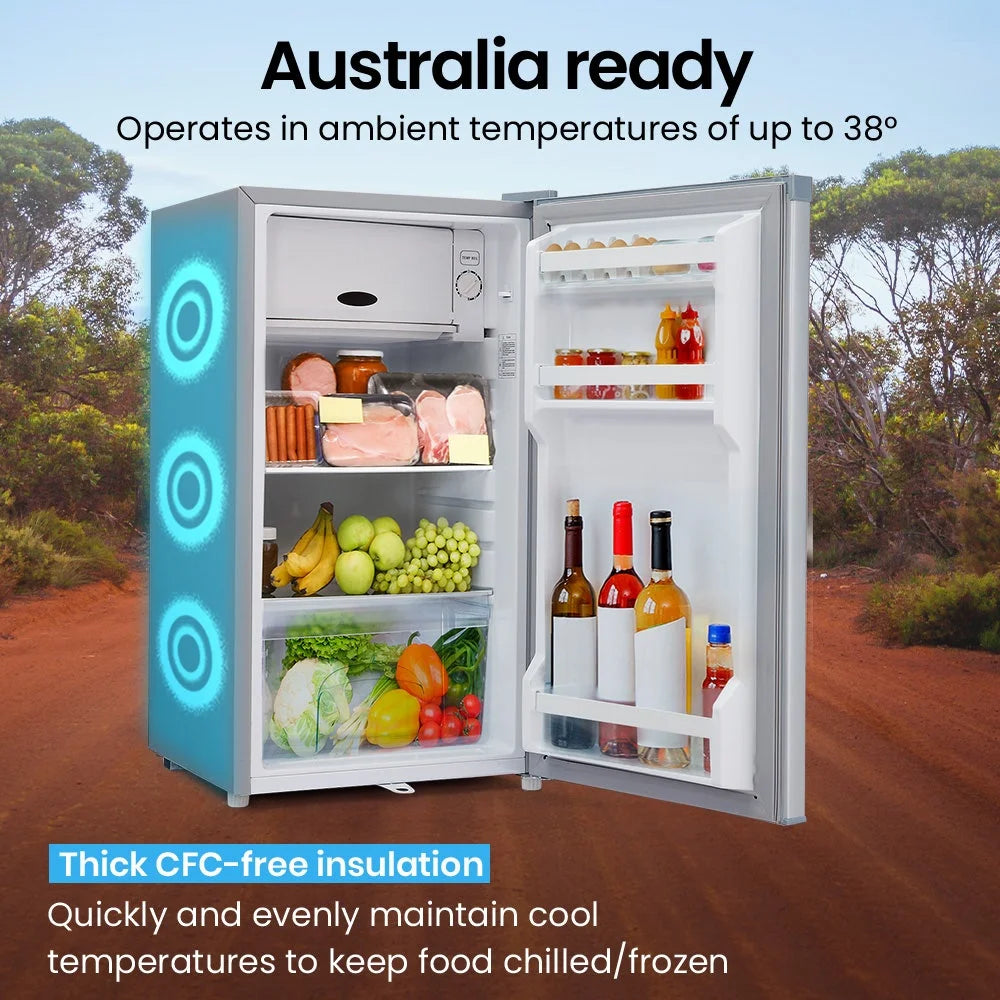GECKO 95L Portable Upright Fridge and Freezer 12V/24V