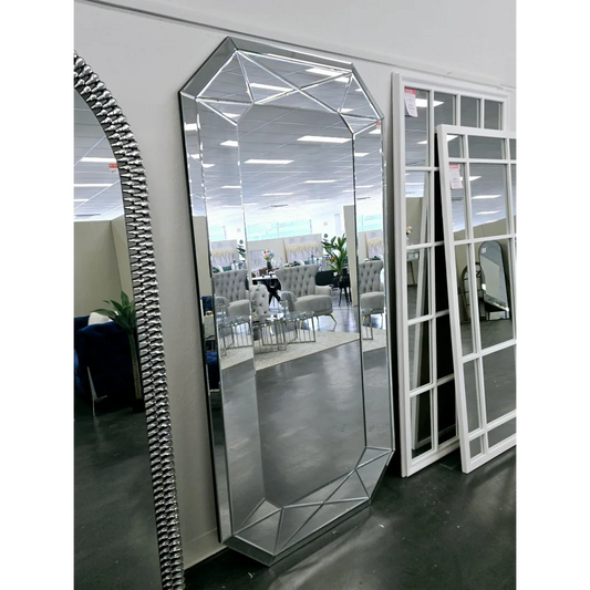 Geometric Extra Large Mirror - Home & Garden > Decor >