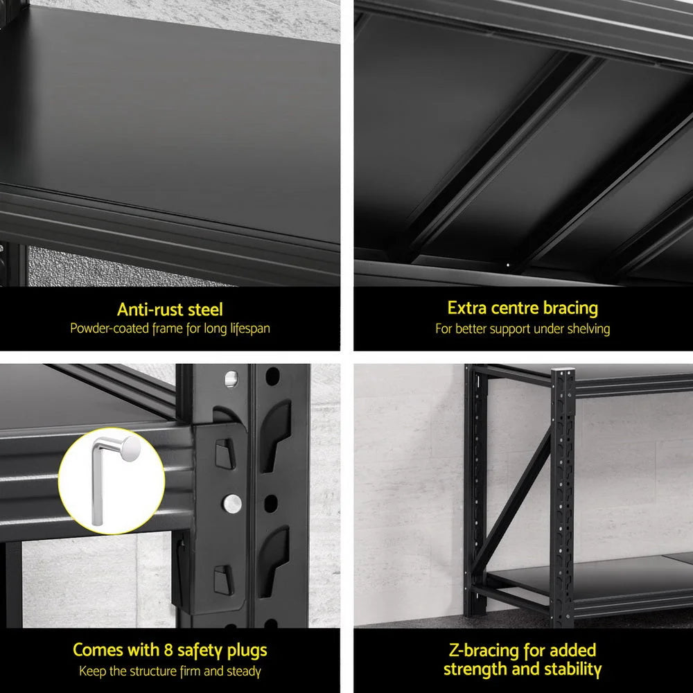 Giantz 1.5Mx0.9M Warehouse Shelving Garage Rack - Tools >