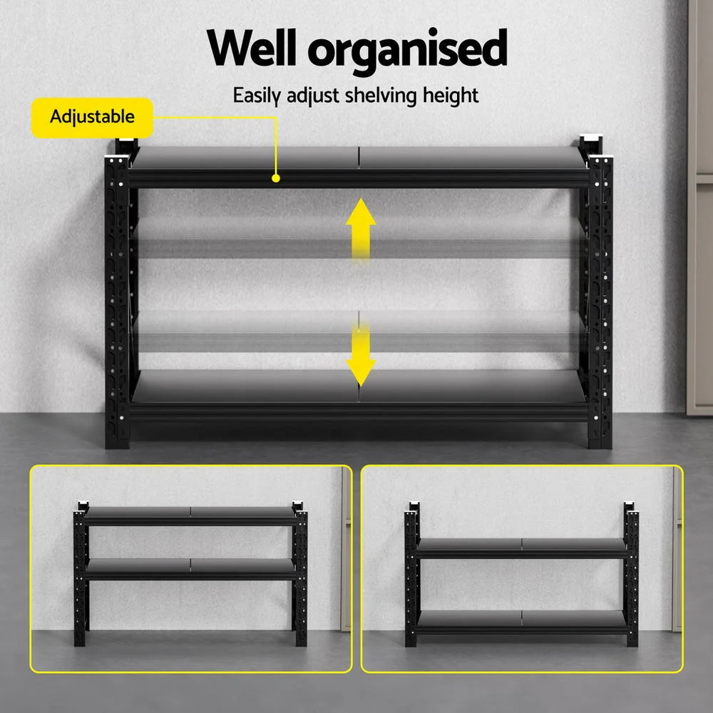 Giantz 1.5Mx0.9M Warehouse Shelving Garage Rack - Tools >