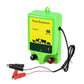 Electric fence energiser with fitted edges and product hardware