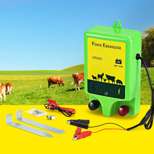 Giantz 18km Electric Fence Energiser 1.56J - Pet Care >