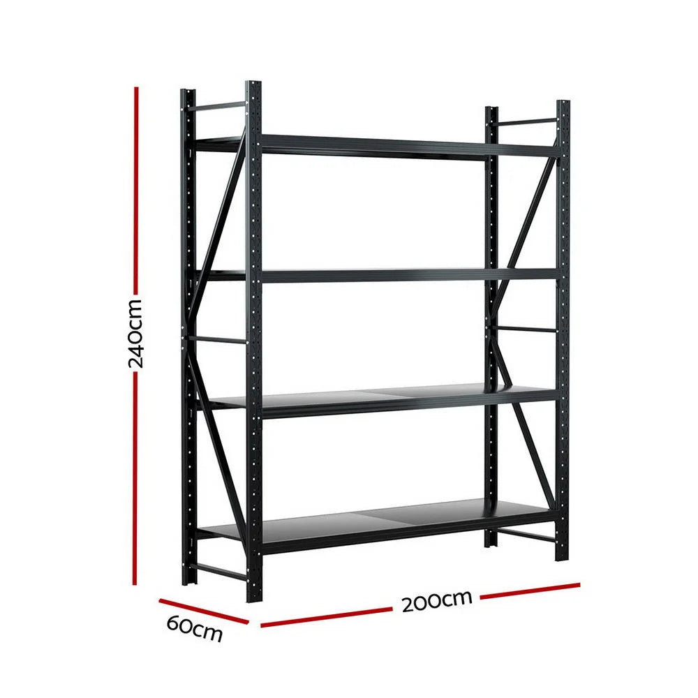 Giantz 2.4Mx2M Warehouse Shelving Garage Rack - Tools >