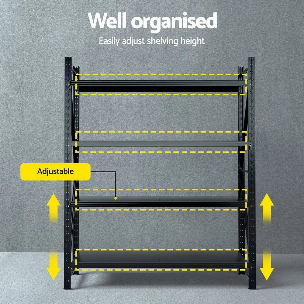 Giantz 2.4Mx2M Warehouse Shelving Garage Rack - Tools >